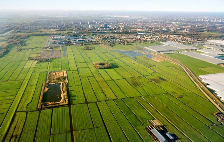 Foto van een landschap