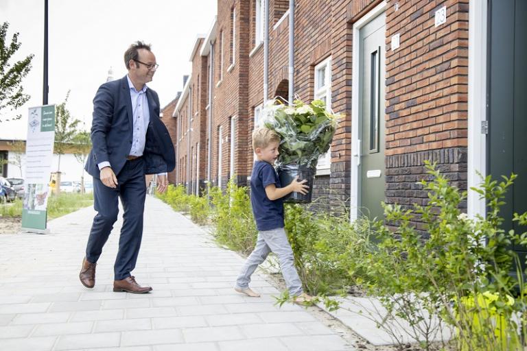 Bloemenactie Maassluis